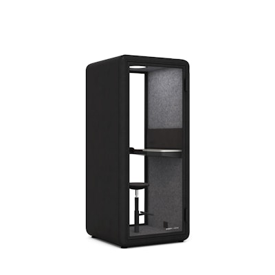 Black PoppinPod Kolo 1 with Stool